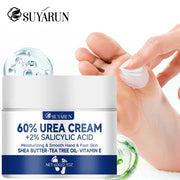 Suyarun 60 Percent Urea Foot Cream For Intense Moisturizing Treatment Cracked Heels And Dry Skin Callus Removal