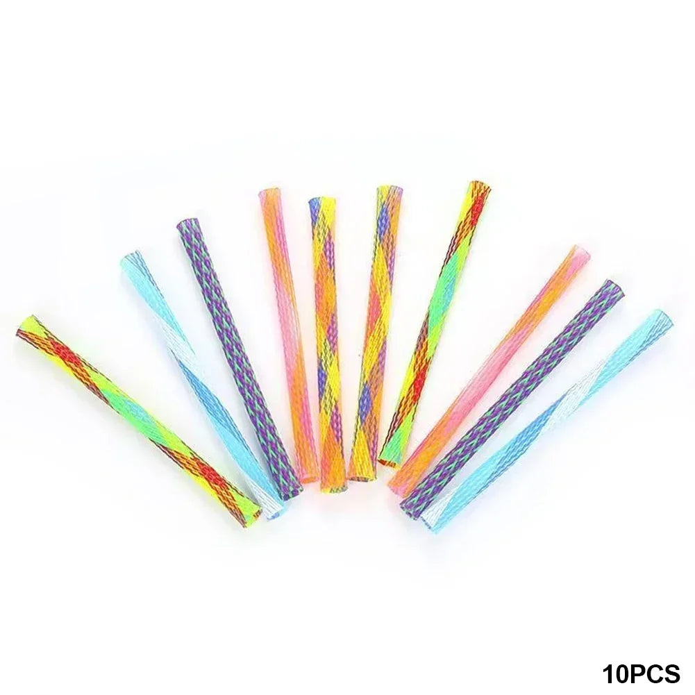 Colorful Cat Spring Toys For Paw Grinding And Biting Indoor Fun