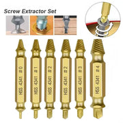 High Speed Steel HSS Drill Bit Screw Extractor Set For Stripped And Broken Screws Quick Removal Kit For DIY Enthusiasts
