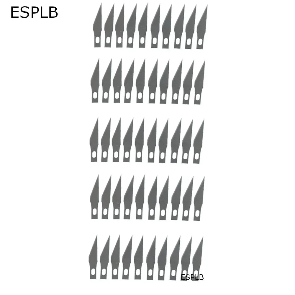 Number 11 Scalpel Knife Blades Pack Of 50 Or 100 Stainless Steel For Engraving Metal Wood Carving Craft
