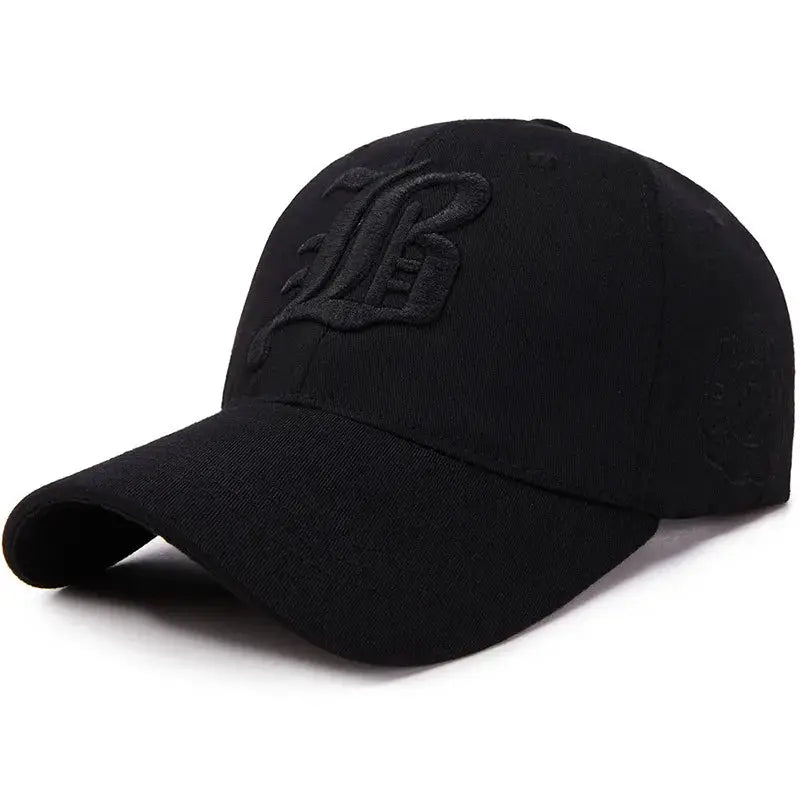 Unisex Cotton Baseball Cap With Embroidery Snapback Hip Hop Style Sun Hat Casual Dad Hat