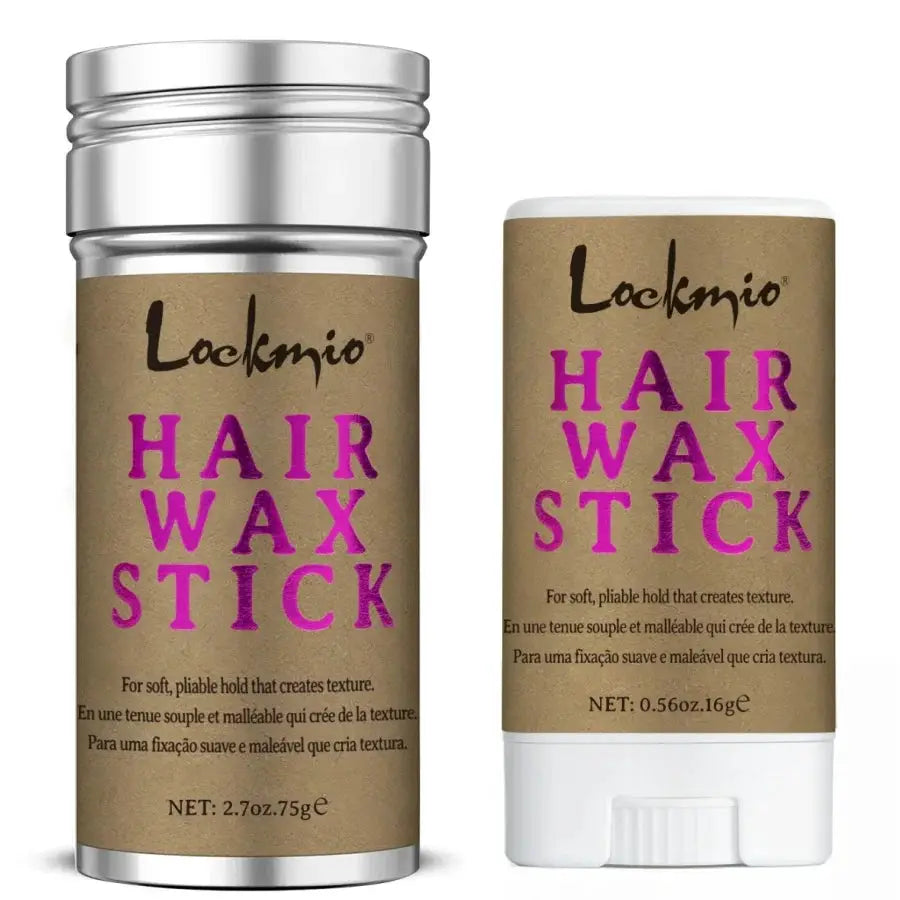 Lockmio Hair Wax Stick For Wigs Anti Frizz Flyaway Control With Long Lasting Smooth Hold