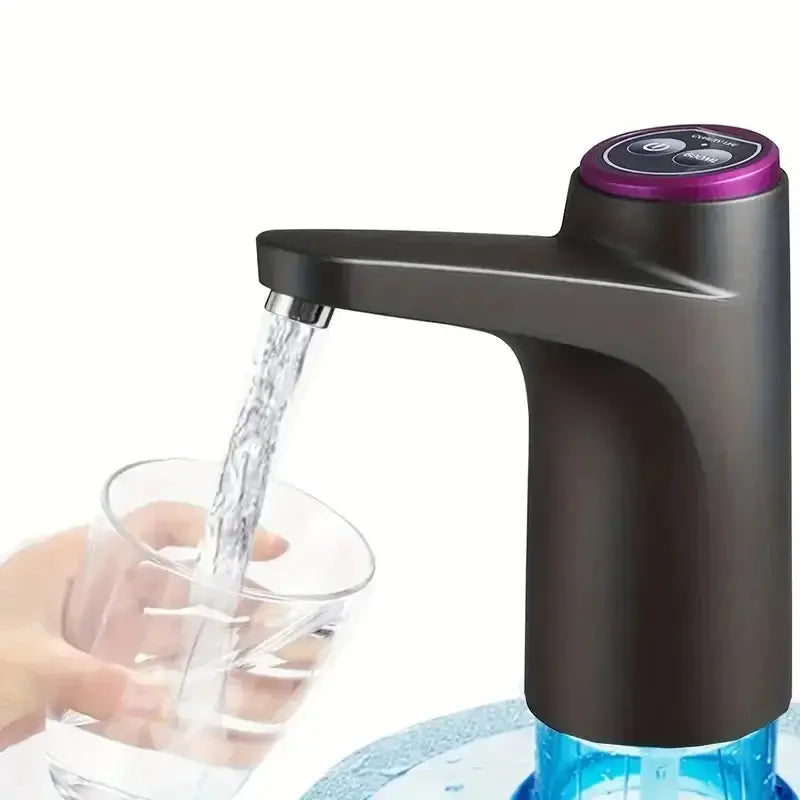 Portable 5 Gallon Water Dispenser with USB Charging and Automatic Pump for Home Office and Outdoor Use