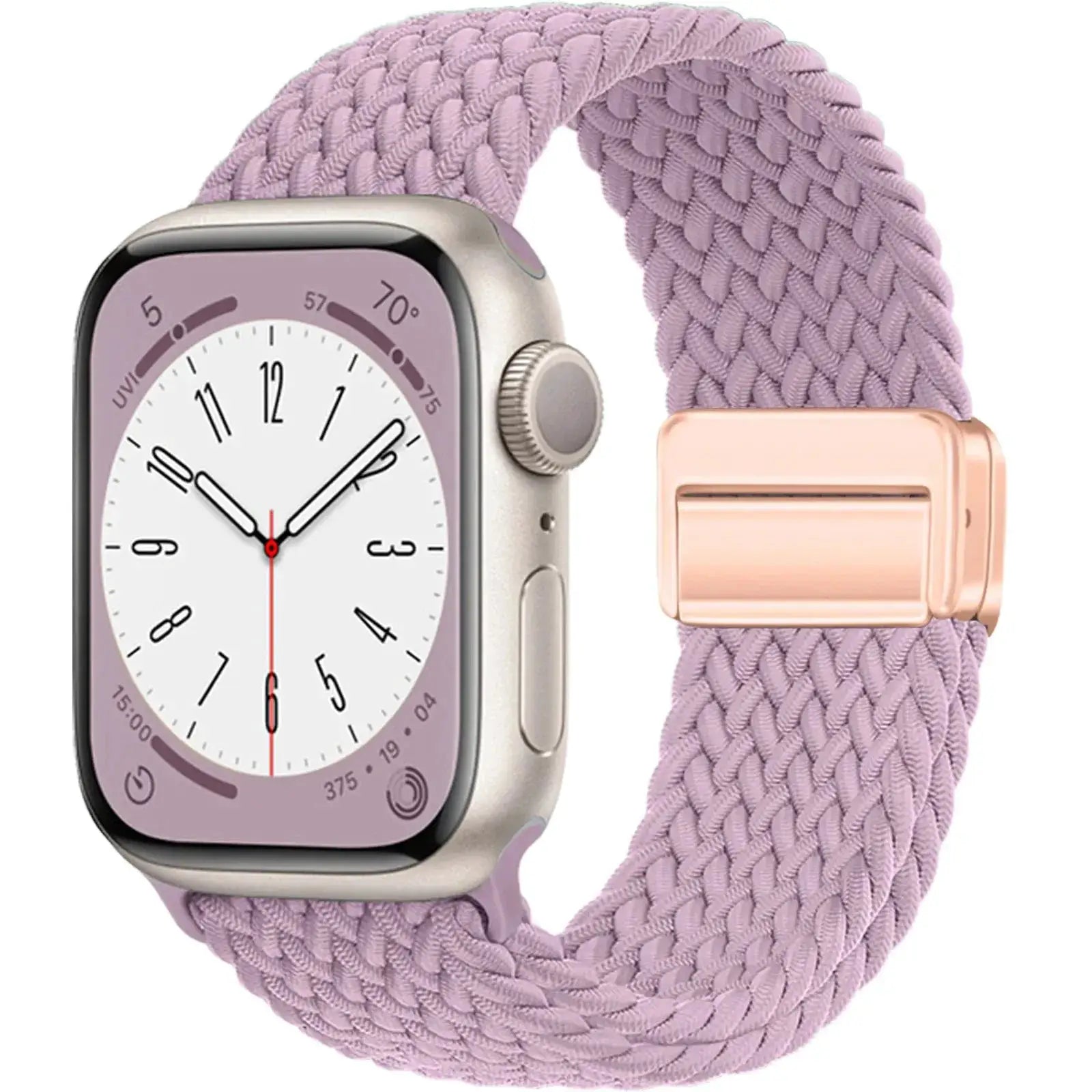 Braided Strap For Apple Watch Bands 40mm 45mm 41mm 44mm 42/46mm 49mm magnetic Bracelet iWatch series se 7 5 6 8 9 10 11 Ultra3 2