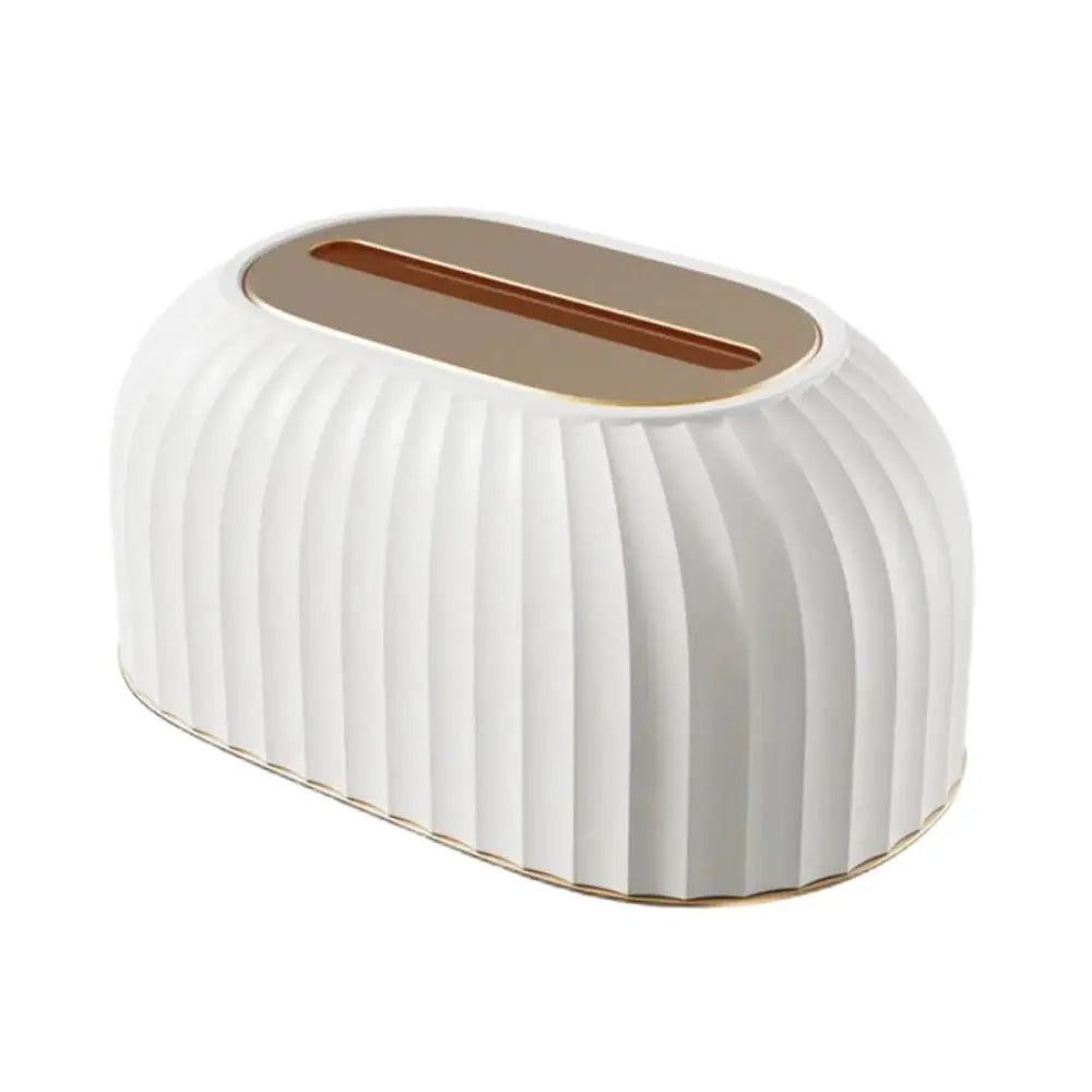 One Piece Tissue Box Holder With Spring For Home Living Room Desktop High End Light Luxury Aesthetic