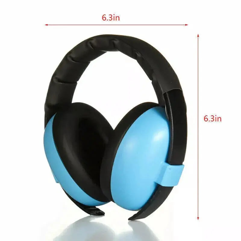 Baby Ear Protection Noise Cancelling Headphones 2 in 1 Convertible Design Earmuffs for Infants Sleep Aid