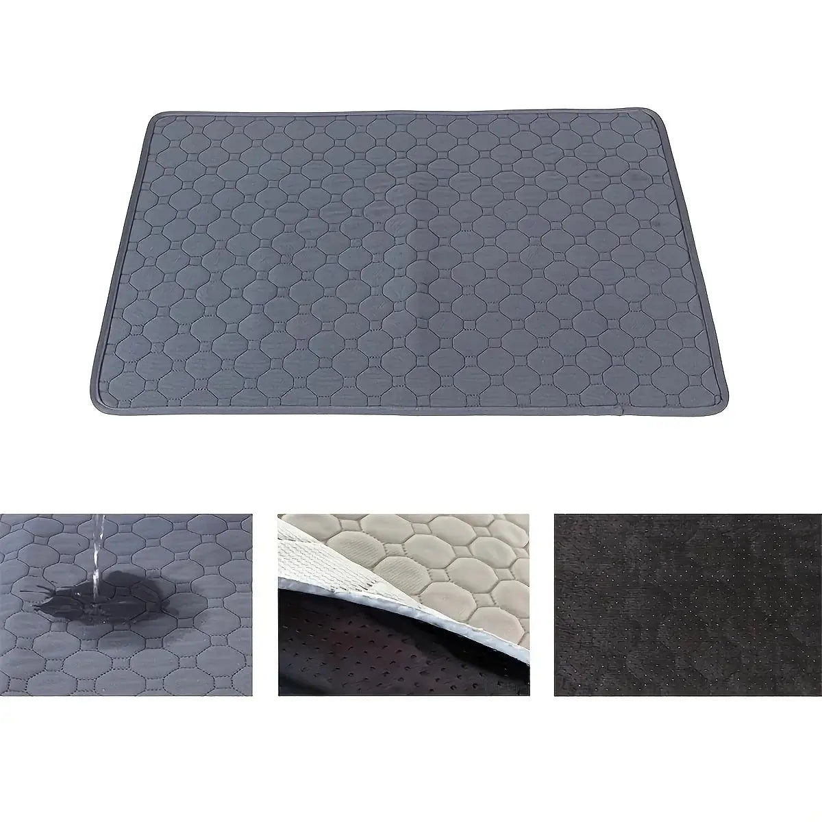 Reusable Washable Dog And Cat Pee Pad For Car Seat Floor Sofa Waterproof Absorbent Training Mat