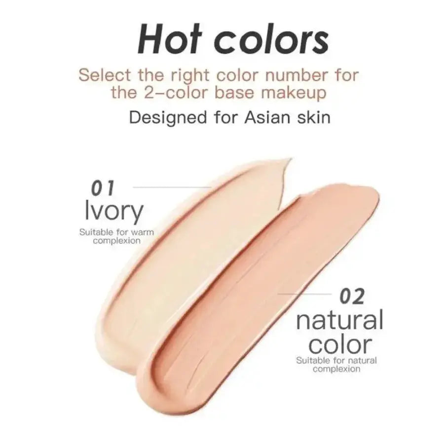 SnailSilk Beauty Snail Collagen BB Cream Mushroom Head Air Cushion CC Cream Hydrates Brightens Waterproof