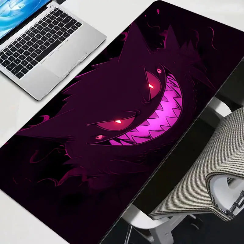 Gengar Large XXL Mouse Pad For Gaming And Office Desk Mat PC Laptop Keyboard With Non Slip Rubber Base