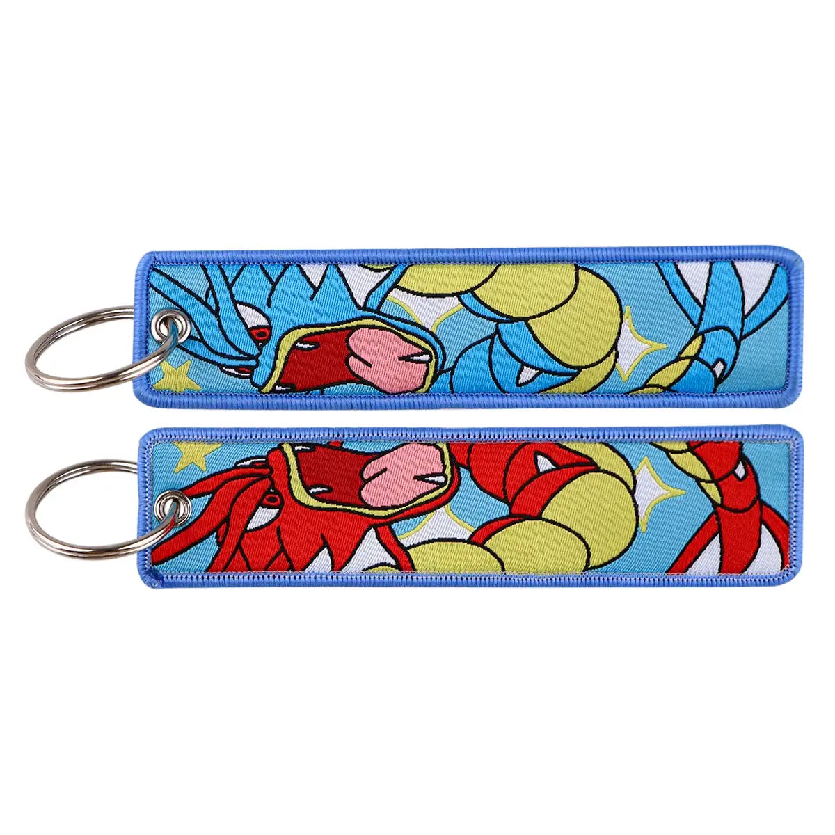 Gengar and Mewtwo Anime Keychain Zinc Alloy Double Sided Key Tag for Keys Car Motorcycle Gift for Men Women