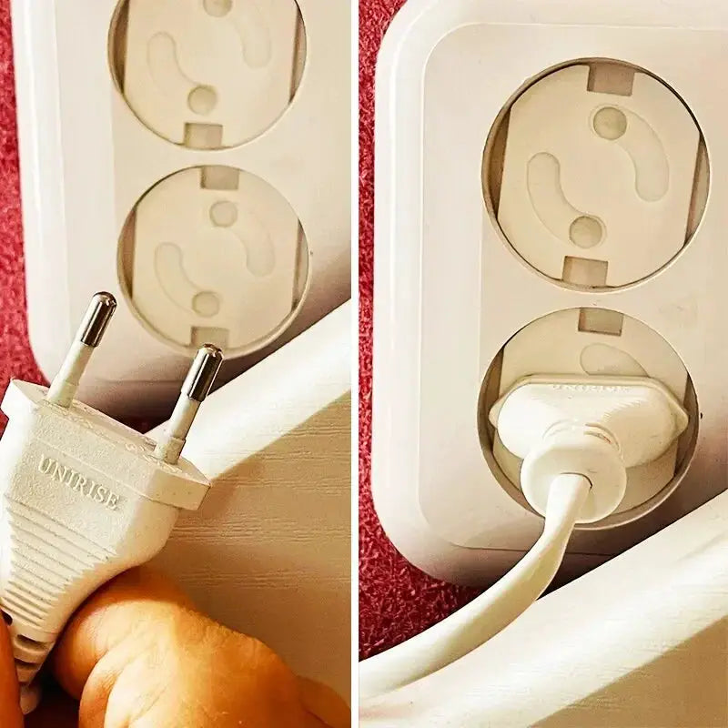 Baby Safety Socket Covers 10 Pack Electrical Outlet Protectors Child Safe Socket Security
