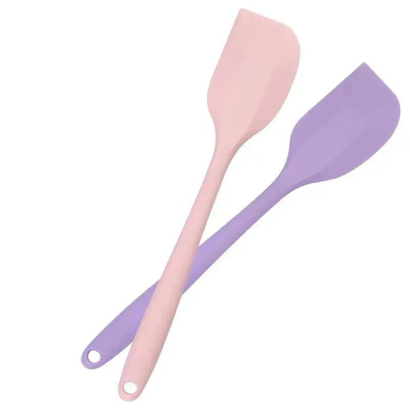 Silicone Cream Spatula Non Stick Heat Resistant Kitchen Baking Tool For Cakes And Desserts Flexible Cooking Utensil