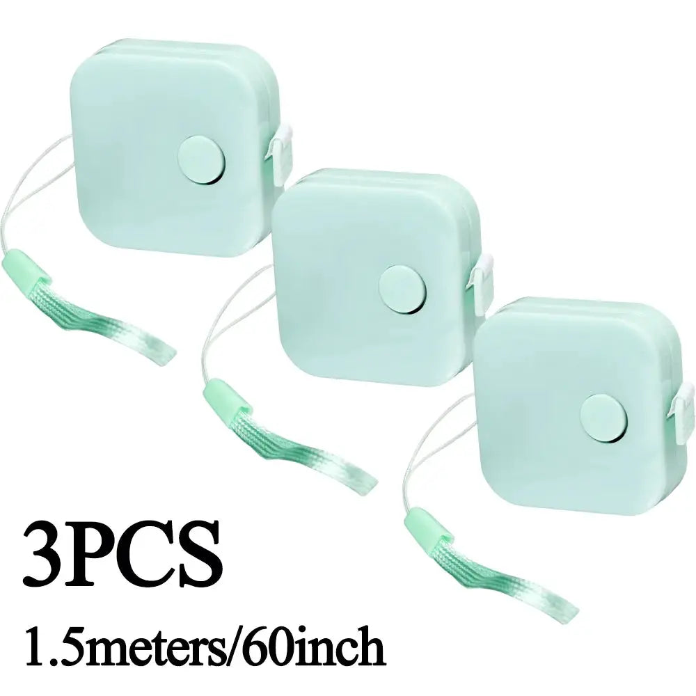 Retractable Double Scale Tape Measure For Body Measurements Waist Clothes Tailor Measuring Tool