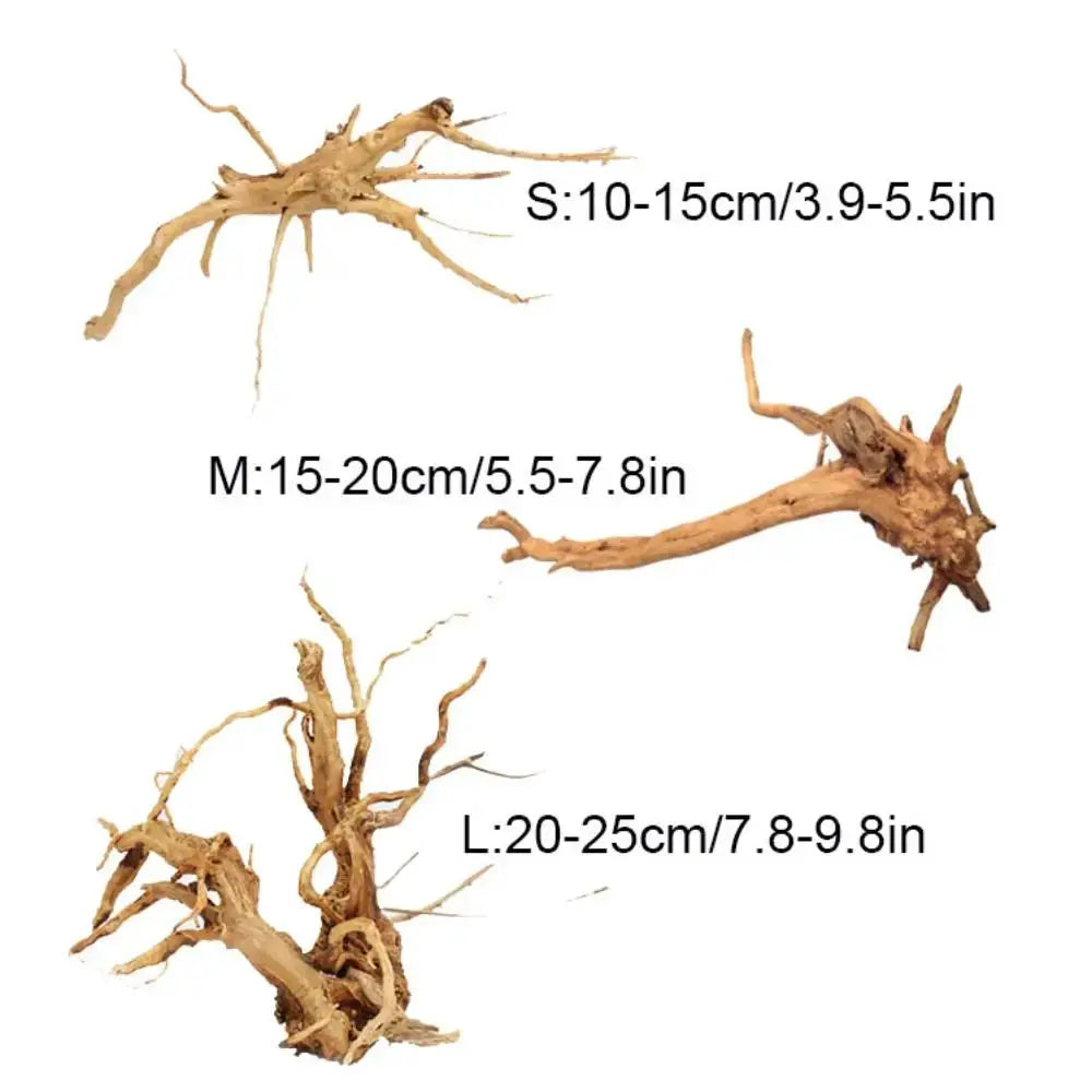 Large Driftwood Aquarium Decor Natural Fish Tank Tree And Stump Landscaping For Fish Tanks