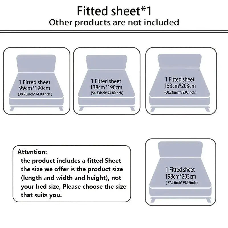 Waterproof mattress protector by Simples Market, 1pc; light-blue breathable all-season design; fitted sheet size guide