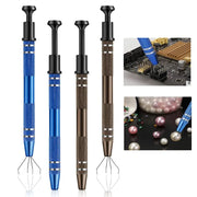 Precision 4 Claw IC Chip Extractor Tool For Delicate Electronic Components Grabber Pick Up Puller