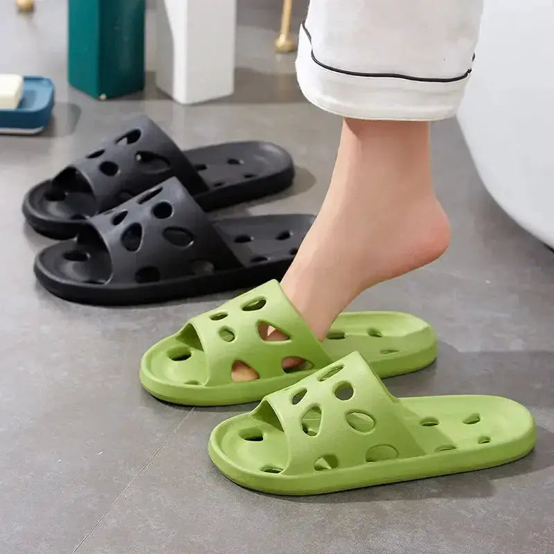 Unisex EVA Slippers Anti Slip Sandals For Men Women Indoor Bathroom Beach Flip Flops Summer Comfort