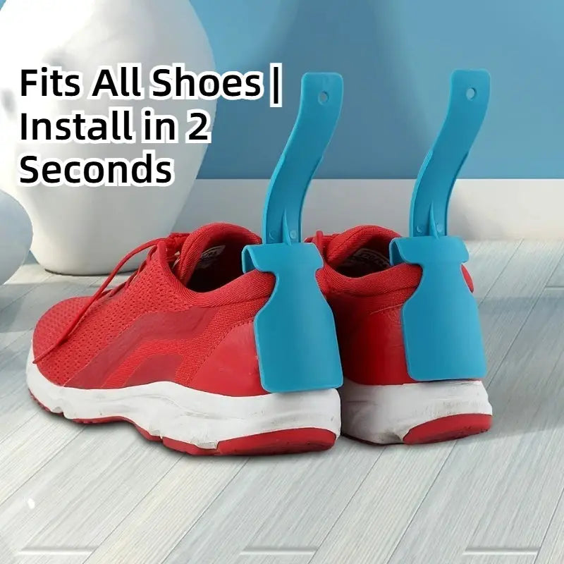 2 Pack Lazy Shoe Helper Set Plastic Shoe Wearing Aid Eliminates Bending Over Fits All Shoes For Elderly And Pregnant Women