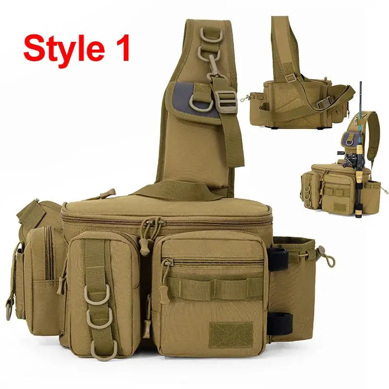 Multi - Purpose Fishing Tackle & Lure Backpack - Simples Market