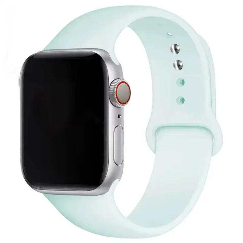 Silicone Band For Apple Watch strap 46mm 44mm 45mm 40mm 41mm 42-38mm 49mm sport bracelet iwatch series 11 10 9 8 7 6 5 SE Ultra3