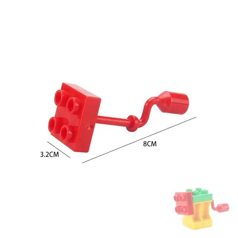 Big Building Blocks Compatible With Slide Swing Seesaw Playground Educational Creative Toy for Kids Gift