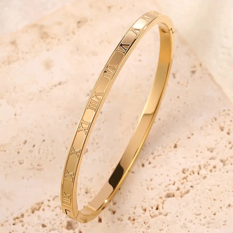 Zakol Sparkling Zirconia Inlaid Stainless Steel Bracelet Set For Women Stackable Bangles Fashion Non Fading Jewelry Gift