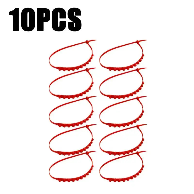 10 Or 20 Pack Car Tire Chains For Winter Snow Traction Anti Skid Emergency Auto Accessories