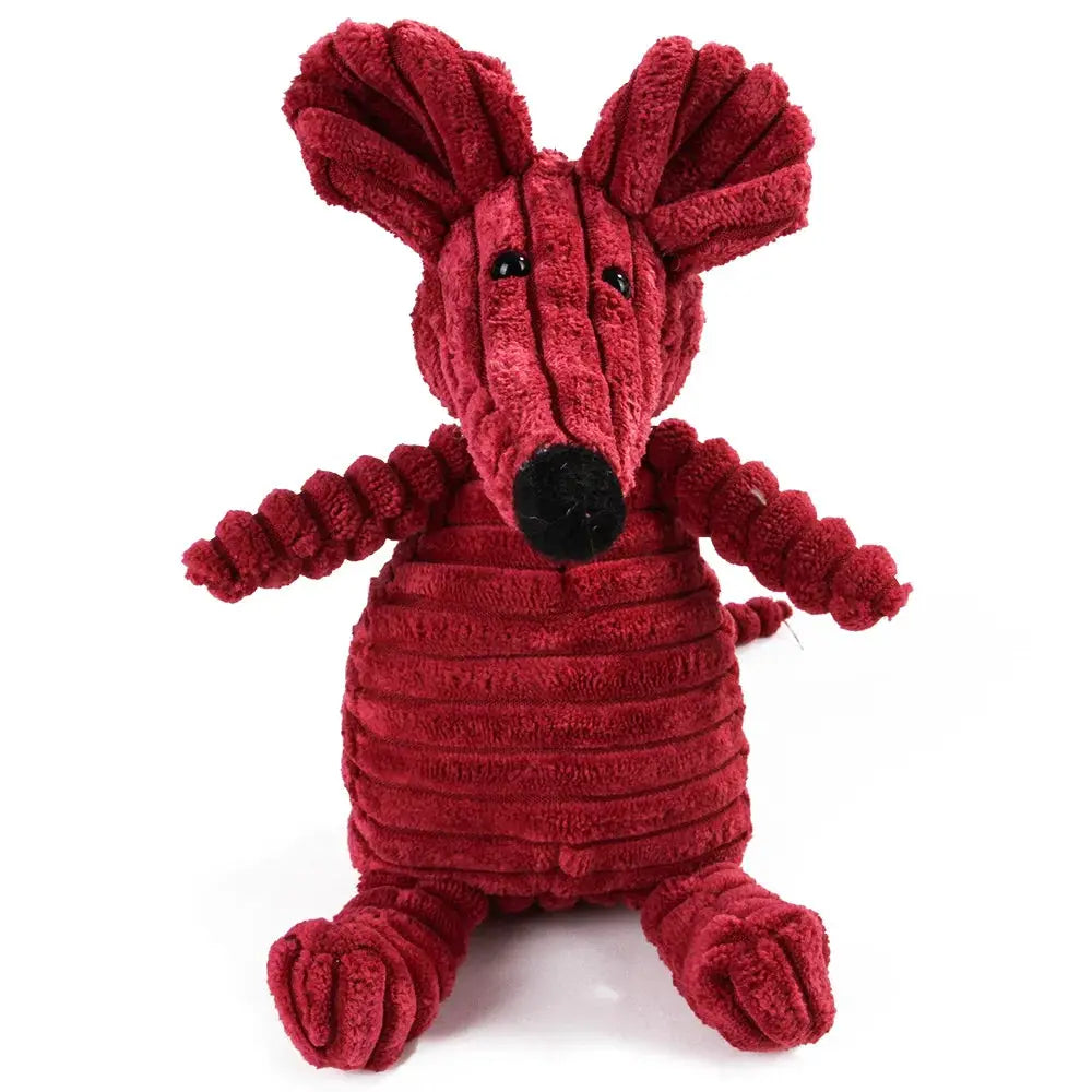 Corduroy Monkey And Pig Voice Plush Molar Toy For Dogs Vent Training Dental Care Teeth Cleaning Large Dog Toys