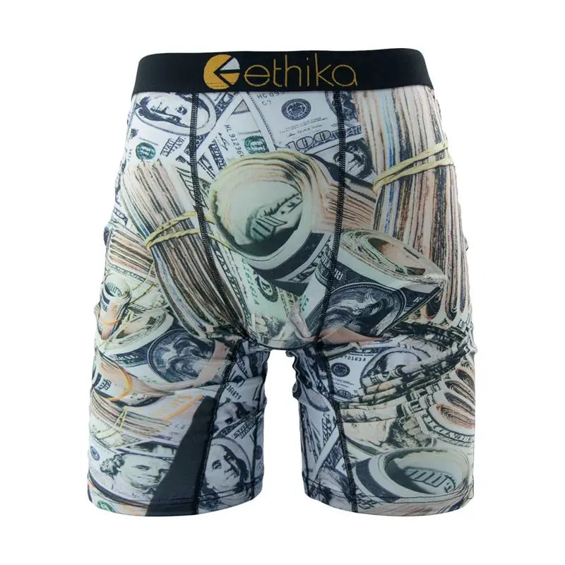 ETHIKA Mens Boxer Shorts Breathable Mesh Crotch Trunks Plus Size S3XL Swimming Underpants