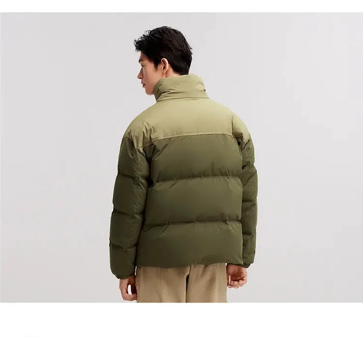 Semir down jacket, olive-green puffer coat, windproof unisex winter outerwear