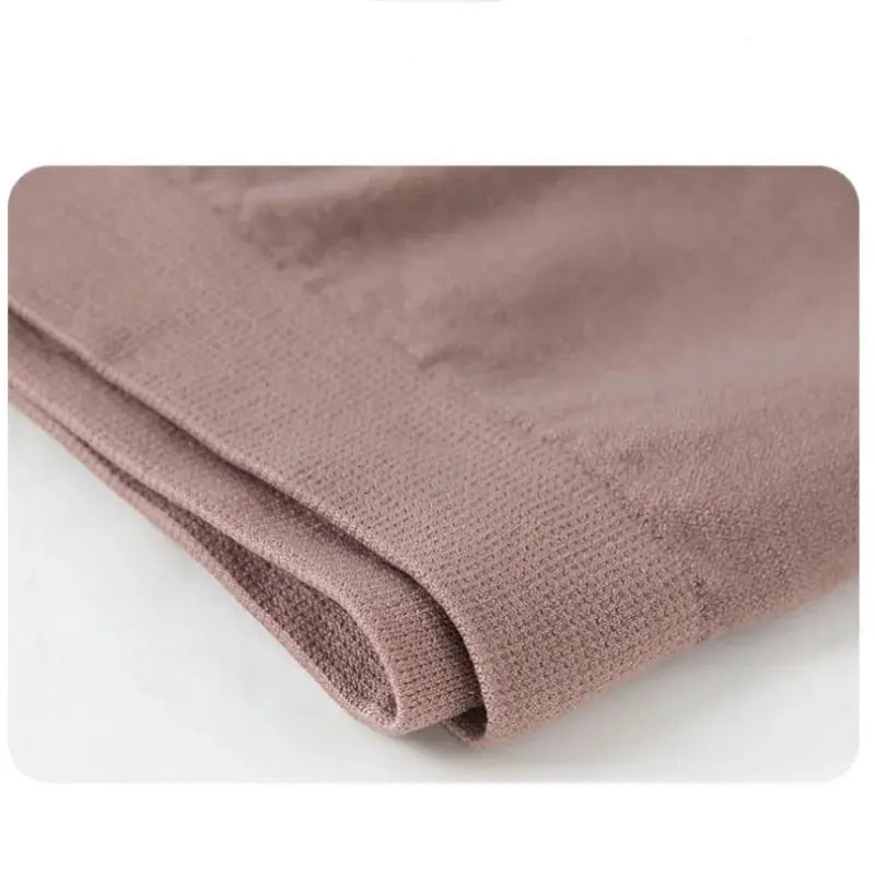 Women's seamless boyshort panties in dusty rose, stretchy soft fabric
