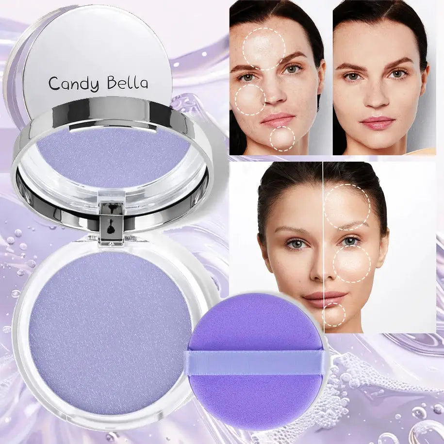 Candy Bella Violet Cream to Powder Contouring Powder for Natural Finish Skin Friendly Oil Control Long Lasting