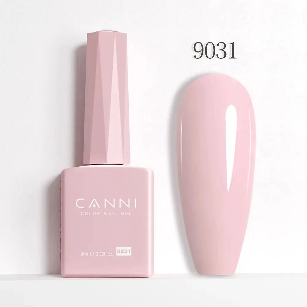 Canni Hema Free Nail Gel Polish Christmas Red Collection Semi Permanent 9ml Long Lasting Shine