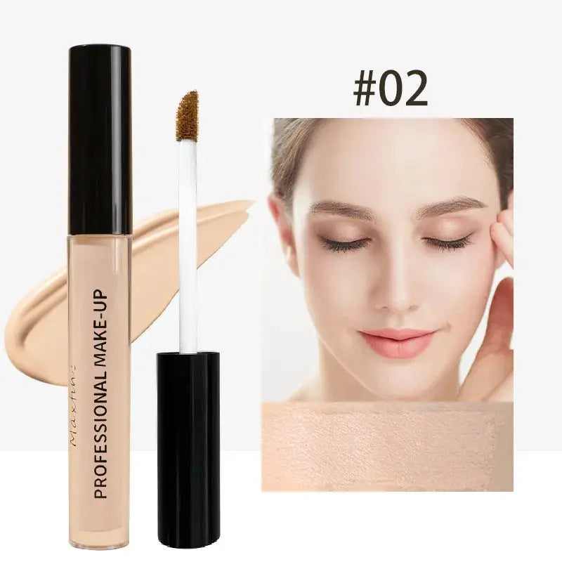 Glowuxe Liquid Concealer Matte High Coverage Waterproof Oil Control Moisturizing Long Lasting