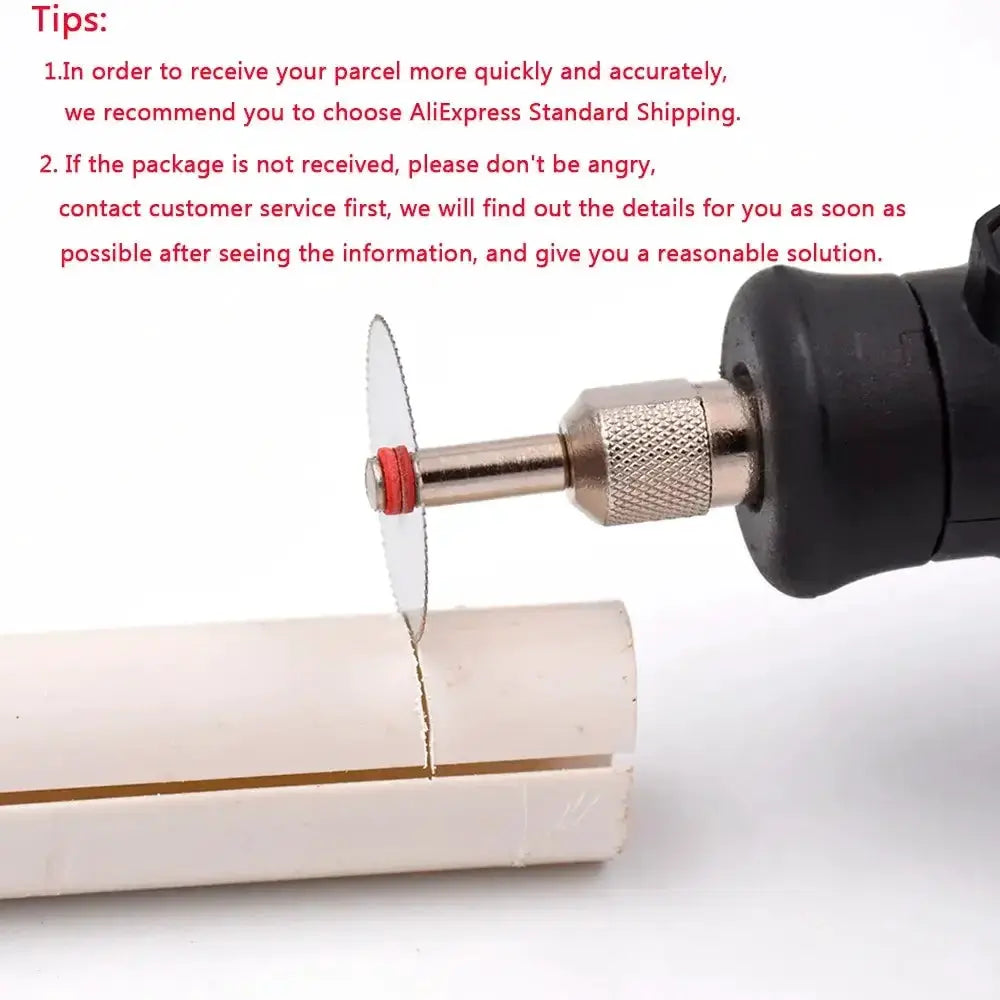 11 Piece Mini Circular Saw Blade Set Stainless Steel Cutting Discs For Wood Metal Plastic Rotary Tool