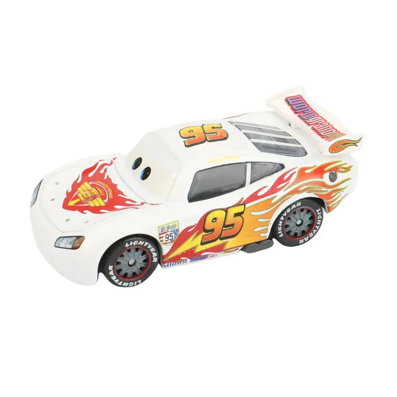 Disney Pixar Cars One Fifty Five Scale Diecast Lightning McQueen And Mater Metal Car Model Collectible Toy