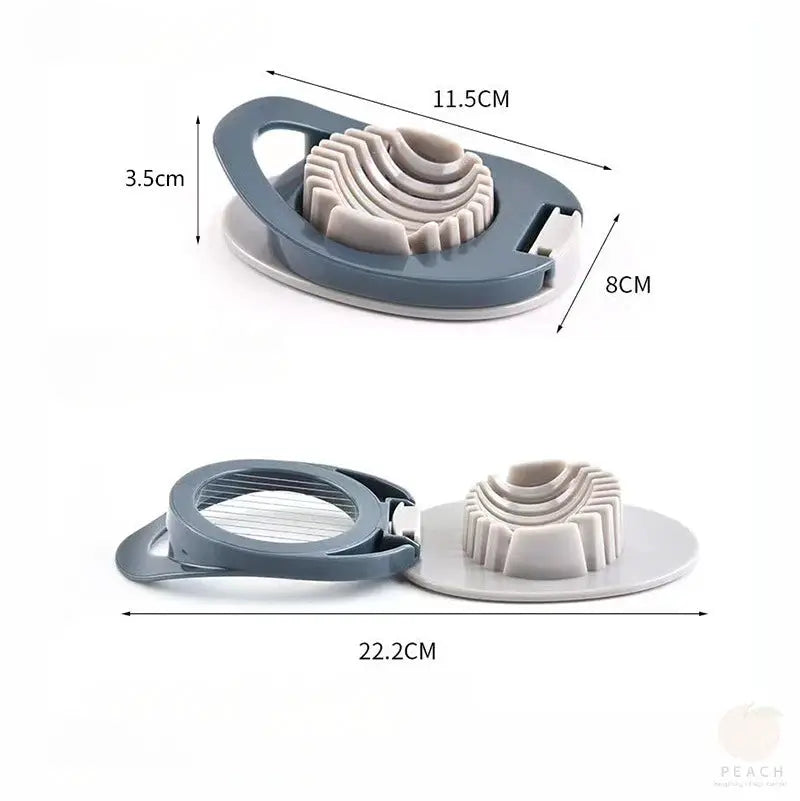 Stainless Steel Multi Purpose Egg Cutter And Slicer Light And Convenient Kitchen Accessory For Egg Divider And Garnishes
