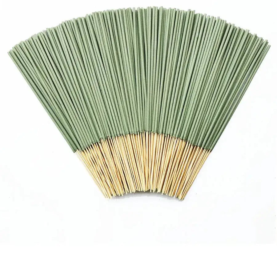 Clean And Low Powder White Sage Bamboo Stick Incense 22cm Long For Home Hotel Yoga Studio