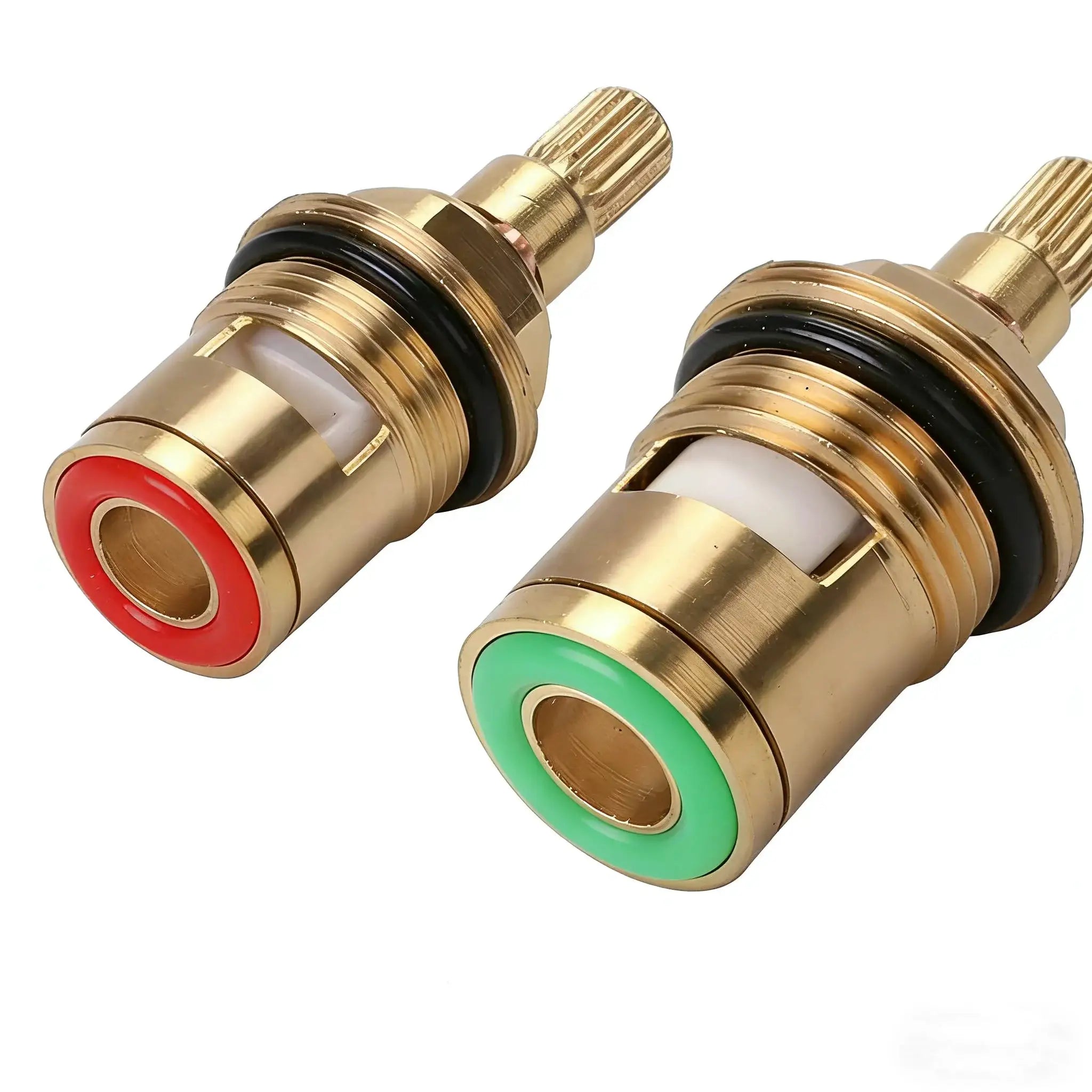Half Inch Universal Tap Valves Brass Ceramic Disc Cartridge Inner Faucet Valve For Bathroom Clockwise Or Anti Clockwise