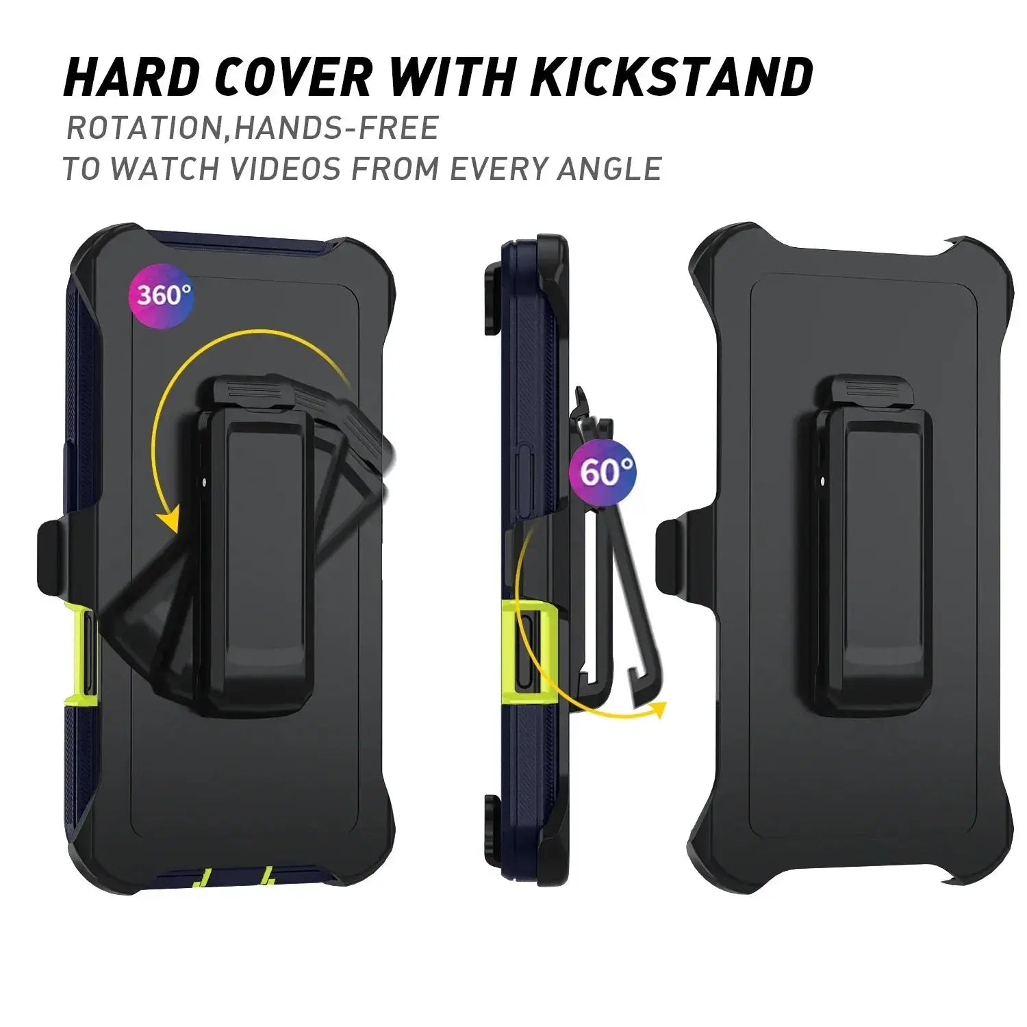 Otter Armor Box Shockproof Defender Phone Case For iPhone 7 Through 17 Pro Max XS Max 16E Clip Included