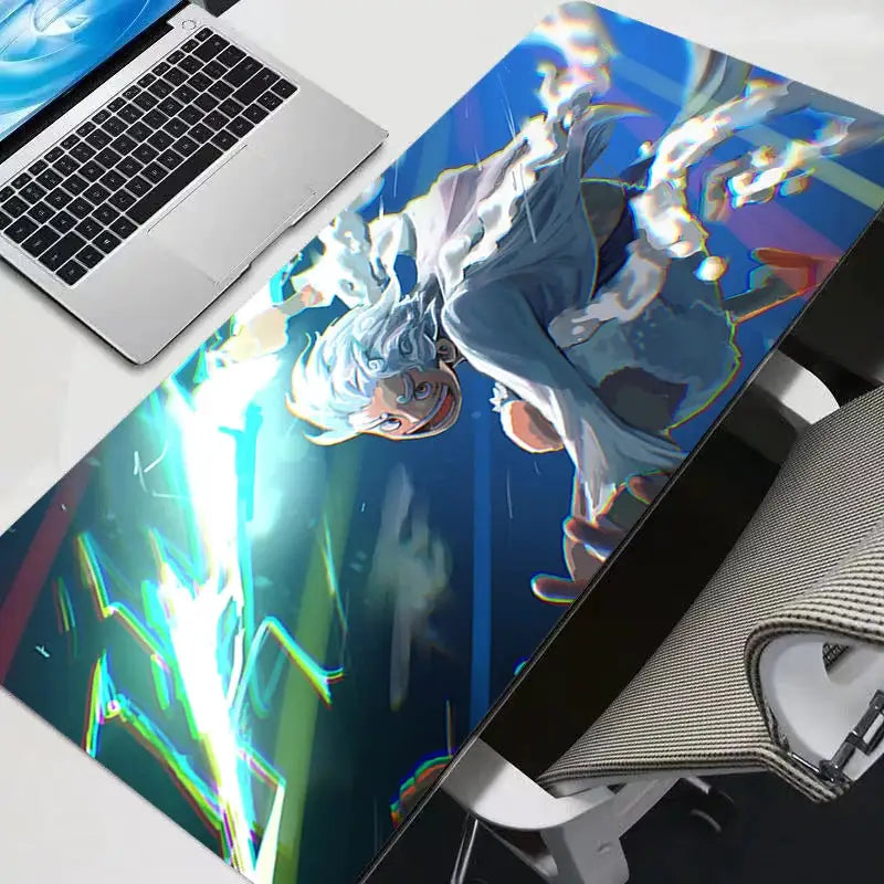 One Piece Monkey D Luffy Large Mouse Pad for PC Gaming Desk Mat Keyboard and Mouse Pad for CS GO and LOL