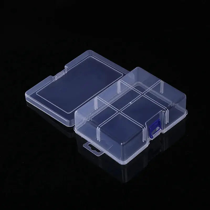 ClearView Tools Clear Plastic Rectangular Storage Box Dustproof Waterproof Case With Secure Locking