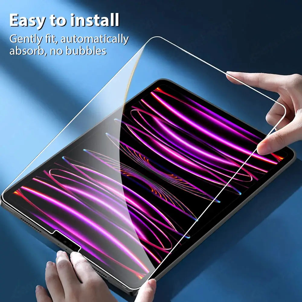 NovaShield Tempered Glass Screen Protector for iPad Pro Air Mini 11 12.9 10.2 Models Ultra Clear and Scratch Resistant