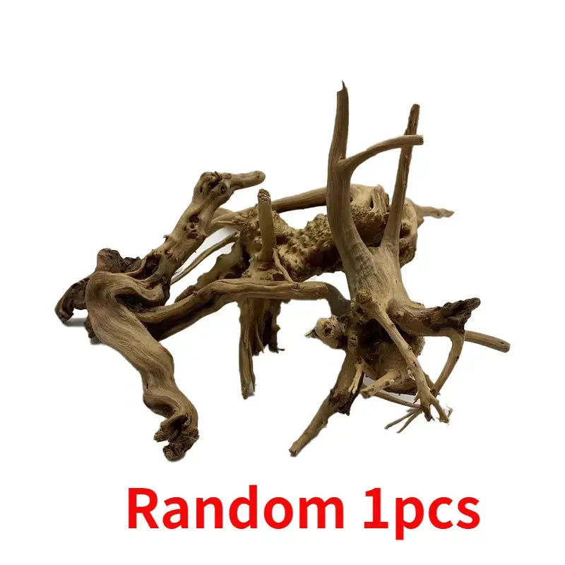 Natural Tree Trunk Driftwood Aquarium Decoration Wood Ornament For Fish Tanks And Aquatic Plants