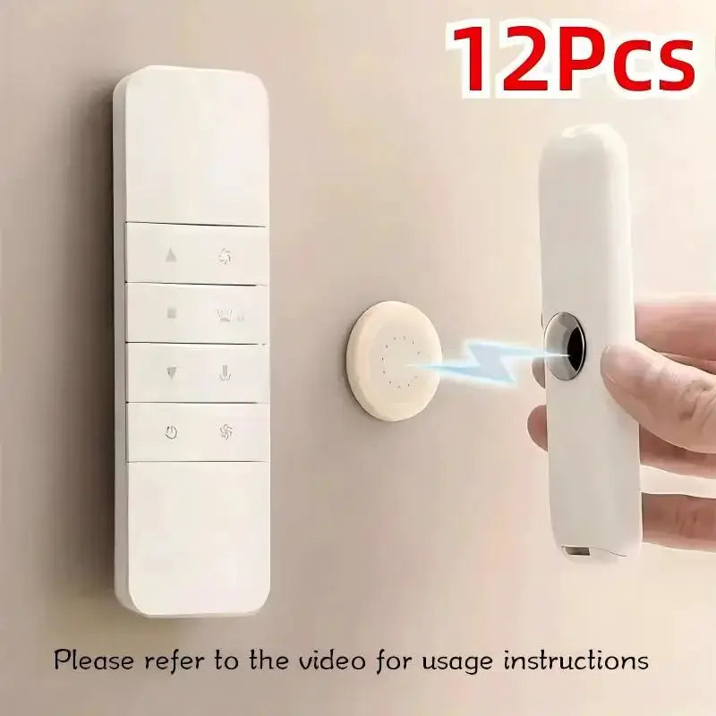 Magnetic Wall Mount Remote Holder With Strong Adhesive For TV Remotes Home Office Organization