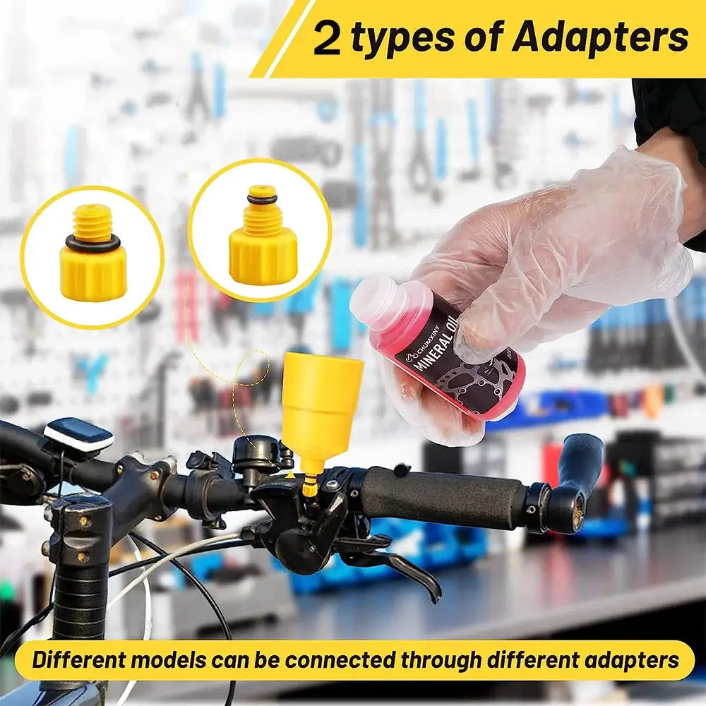 60-120ML Bicycle Brake Oil Bleed Kit For Shimano Tektro Avid MTB And Road Bikes Brake Repair Tool
