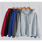 UrbanPulse Womens Fleece Zip Up Hoodie Heavyweight Warmth With Faux Fur Lining For Running And Streetwear