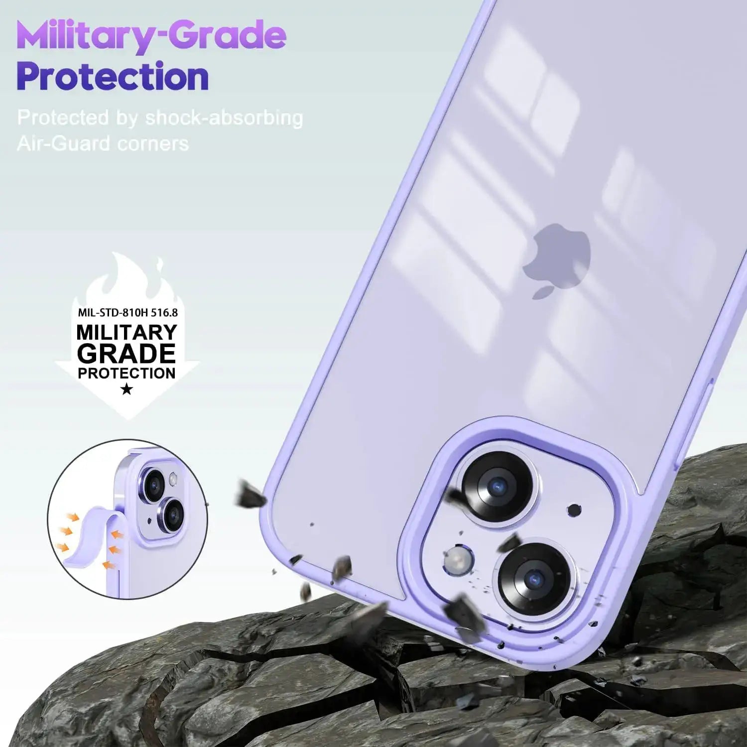 LuxShield ClearCase Luxury Soft Transparent Shockproof Bumper Case For iPhone 7 Through 16 Series