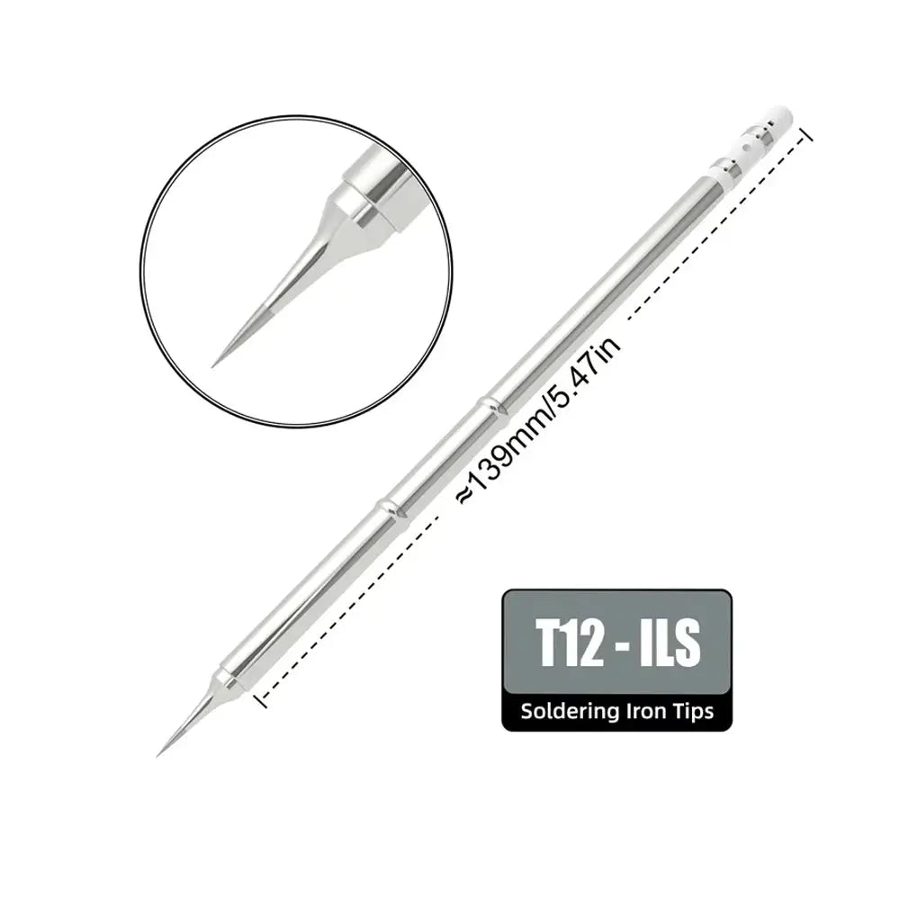 T12 ILS Soldering Tip Replacement for SL108 T12 Stations and Hakko FX951 FX950 Workstations