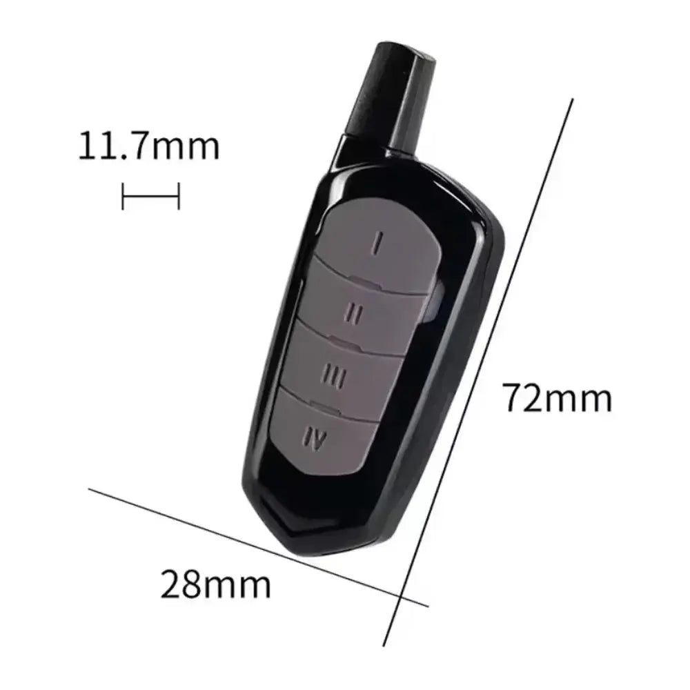 Garage Door Remote Control Clone 433MHz Duplicator For Fixed Code Systems Universal Access Portal Gate Opener 92MHz